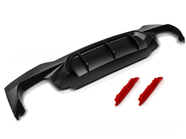 Diffuser BMW G30/G31 17-20 Sport Style M-Sport Quad Utgang – bilde 2 av 2