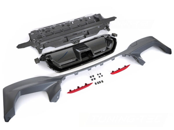 Diffuser BMW G30/G31 17-20 CS Style M-Sport Quad Utgang