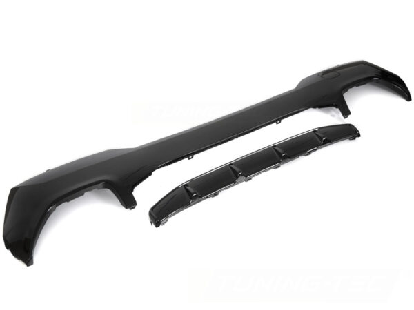 Diffuser BMW G22 G23 20-24 Sport Style M-Sport Quad Utgang