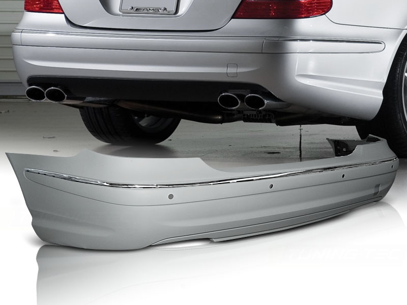 Bakre Støtfanger Mercedes W211 02-06 Sedan Sport PDC