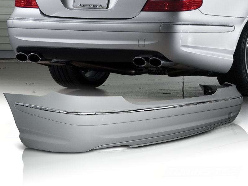 Støtfanger Bak Mercedes W211 02-06 Sedan AMG Style