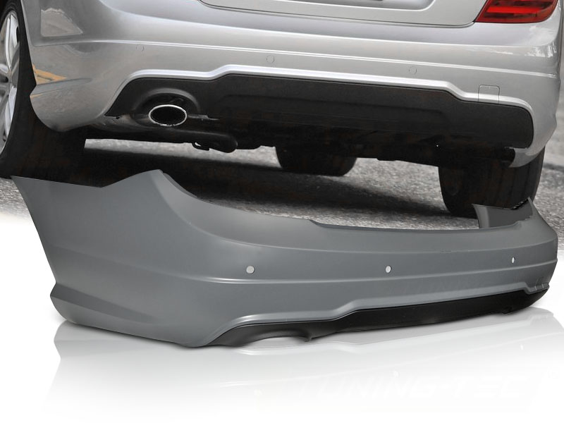 Bakre Støtfanger Mercedes W204 11-14 / Limousine Sport PDC