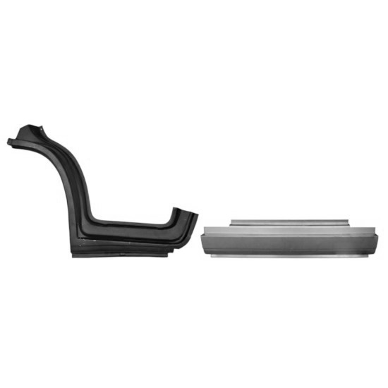 Sett Med Reparasjonsplater Fiat Ducato 06-14 Venstre Dobbel Kabin - Bilde 2