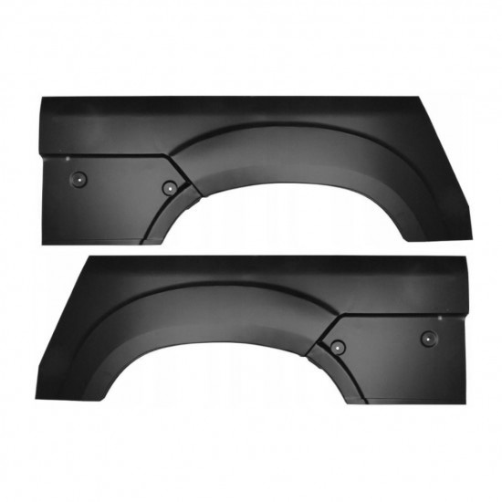 Reparasjonsplate Bakskjerm Fiat Ducato / Peugeot Boxer 2006- Sett - Bilde 2