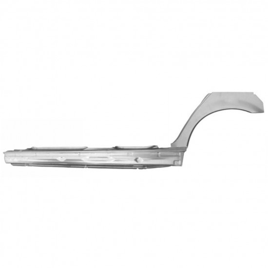 Reparasjonssett BMW 3 E46 1998–2005 4-dørs – Terskelplate + Bakskjerm, Venstre - Bilde 2