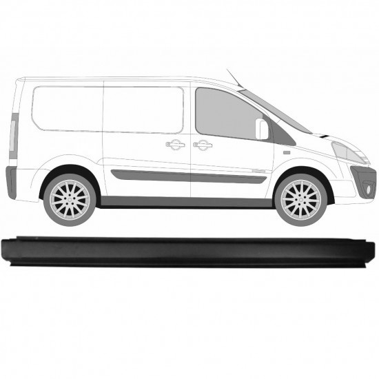 Terskel Fiat Scudo Expert 2007- Høyre