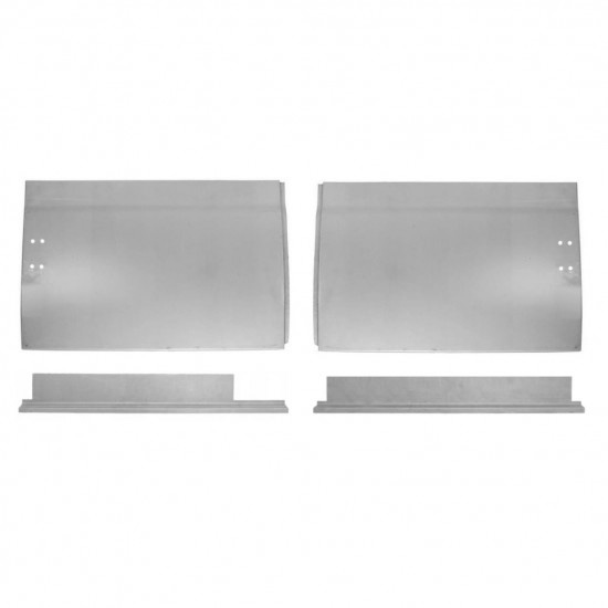 Reparasjonsplate Bakdør Indre / Ytre Fiat Ducato / Peugeot Boxer 94-06 Venstre+Høyre Sett - Bilde 2
