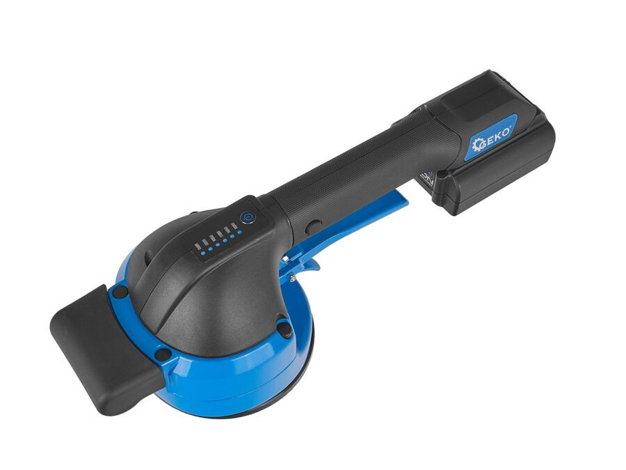 Vibrerende sugekopp for flislegging - sett med lader og 2 x 18V batterier – bilde 5 av 15