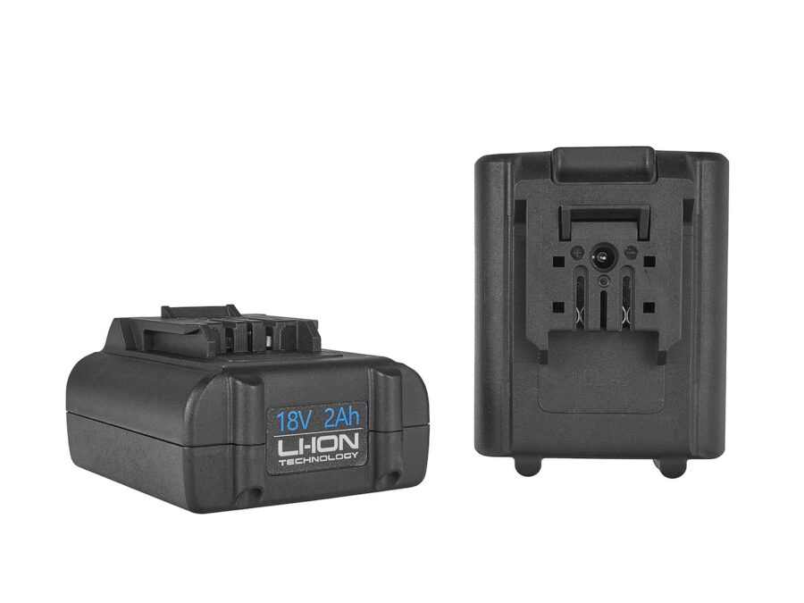 Vibrerende sugekopp for flislegging - sett med lader og 2 x 18V batterier – bilde 3 av 15