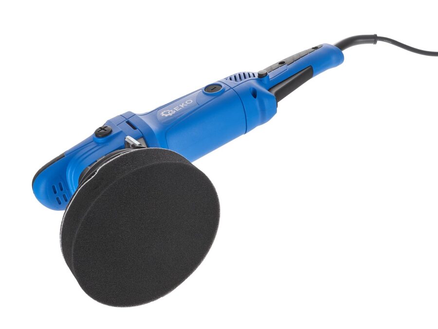 Dobbeltvirkende bilpoleringsmaskin med justerbar 150 mm Geko Premium + sett med 4 svamper – bilde 19 av 19