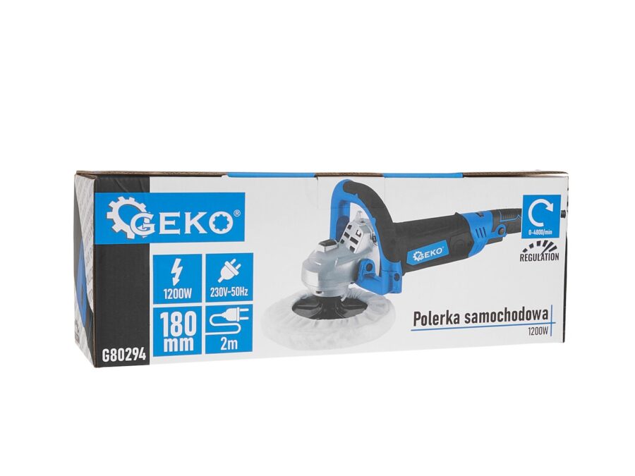 Bilpoleringsmaskin 1200W 180mm – bilde 7 av 14