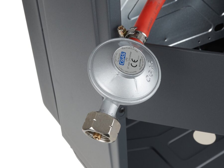 Gasskomfyr Med Reduksjonsventil Og Slange 4,2 Kw – Type 2 – bilde 3 av 14