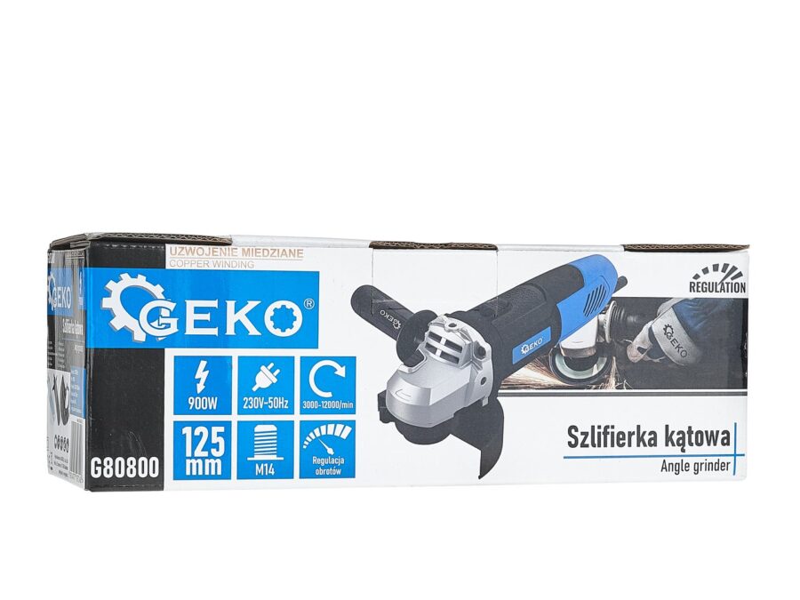 Vinkelsliper 125 mm 900 W hastighetskontroll – bilde 8 av 12