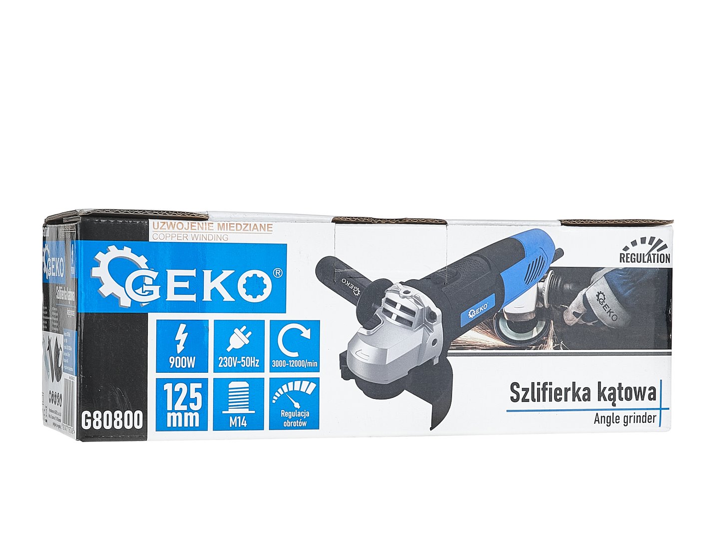 Vinkelsliper 125 mm 900 W hastighetskontroll - Bilde 8