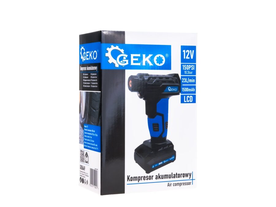 Pumpe - 12V LCD-batterikompressor – bilde 11 av 16