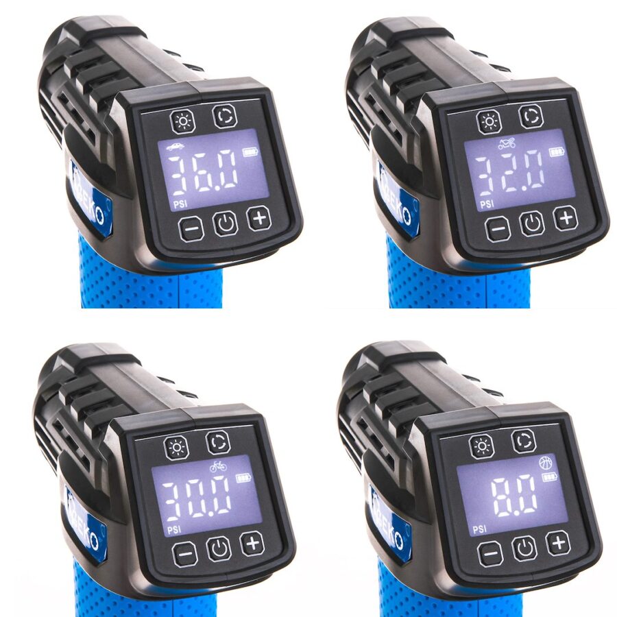 Pumpe - 12V LCD-batterikompressor – bilde 6 av 16