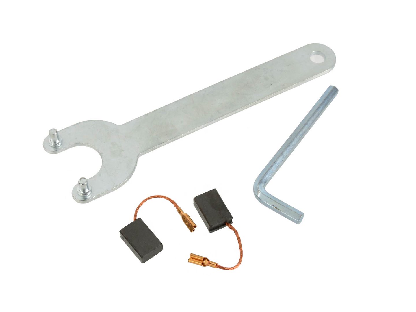 125 mm vinkelsliper med variabel hastighetskontroll, langt håndtak - Bilde 6