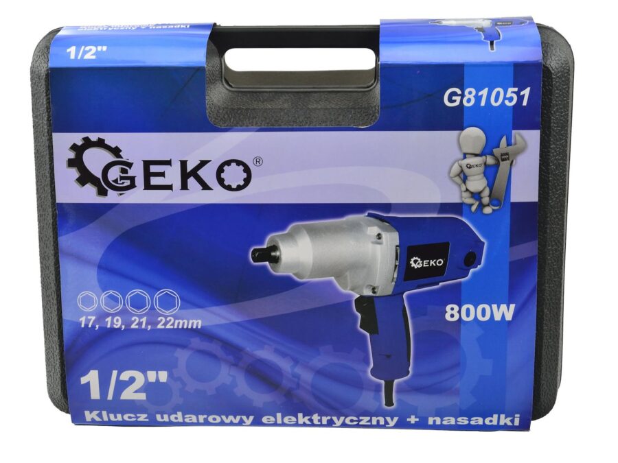 1/2" elektrisk muttertrekker + piper – bilde 4 av 9