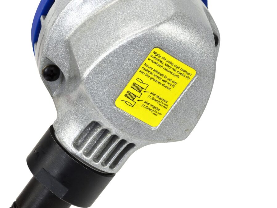 Elektrisk trinnsaks for kutting av metallplater – bilde 6 av 6