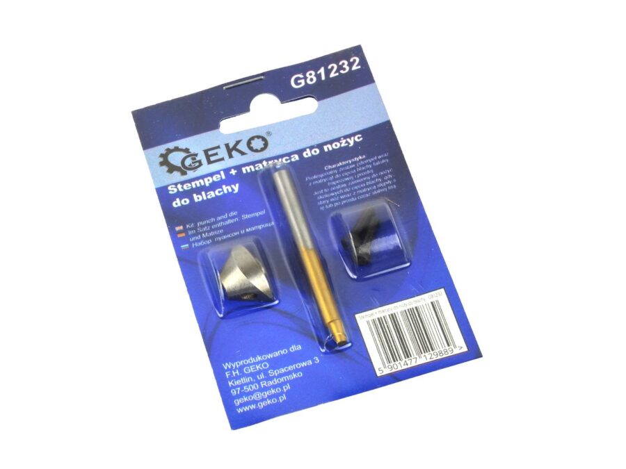 Stempel + Matrise for metallsaks – bilde 1 av 2