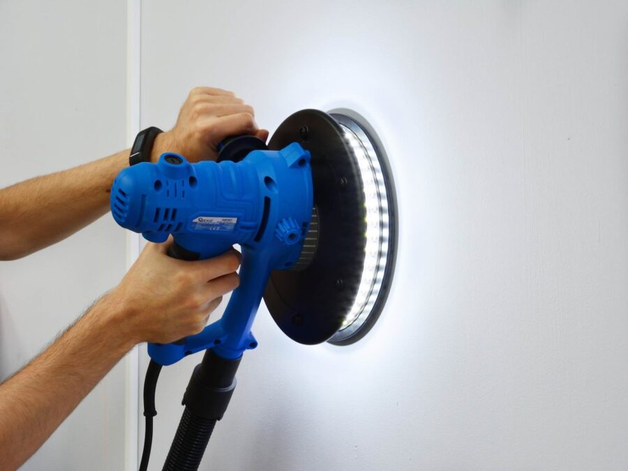 190 mm LED-gipssliper – bilde 1 av 11