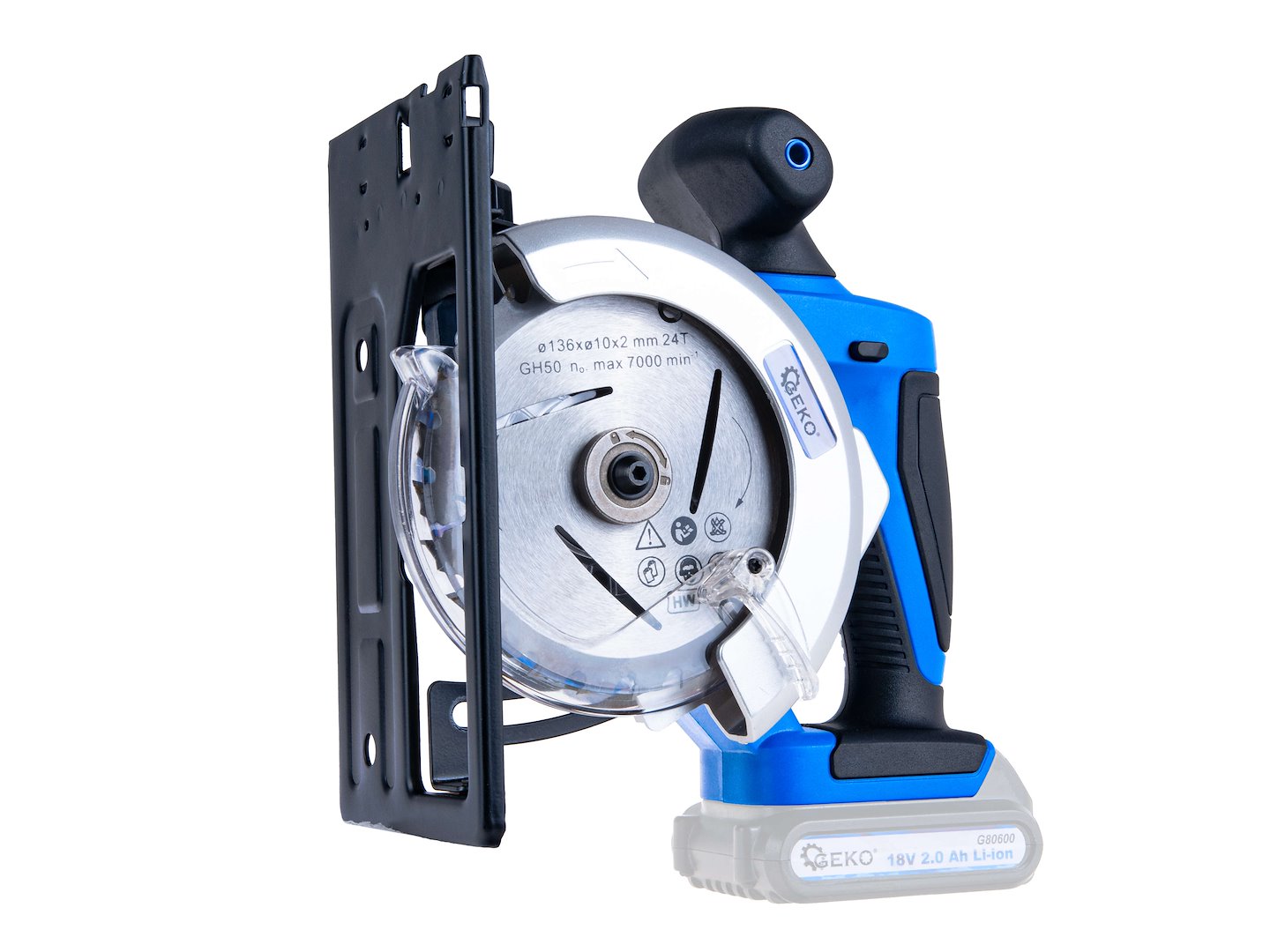 18V Li-ion batteridrevet sirkelsag - Bilde 10