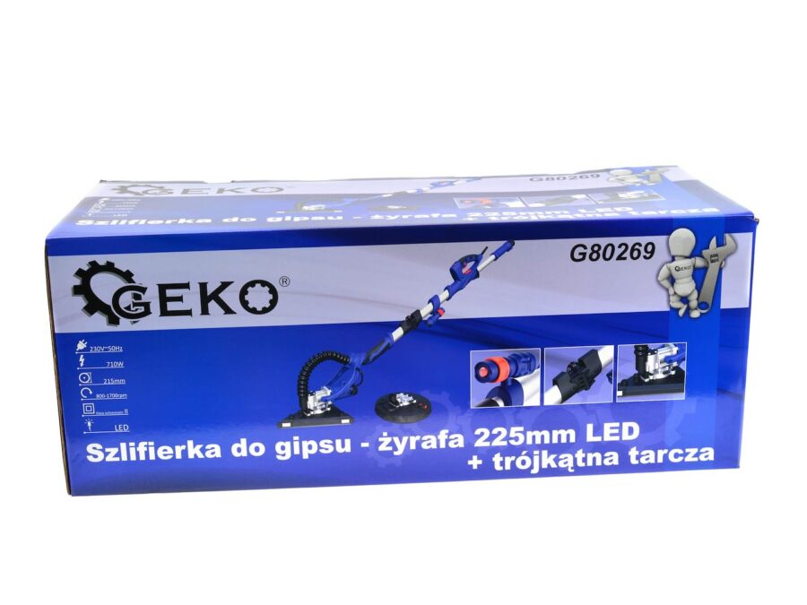 Gipssliper - Giraffe 225mm LED + Trekantet skive – bilde 23 av 23