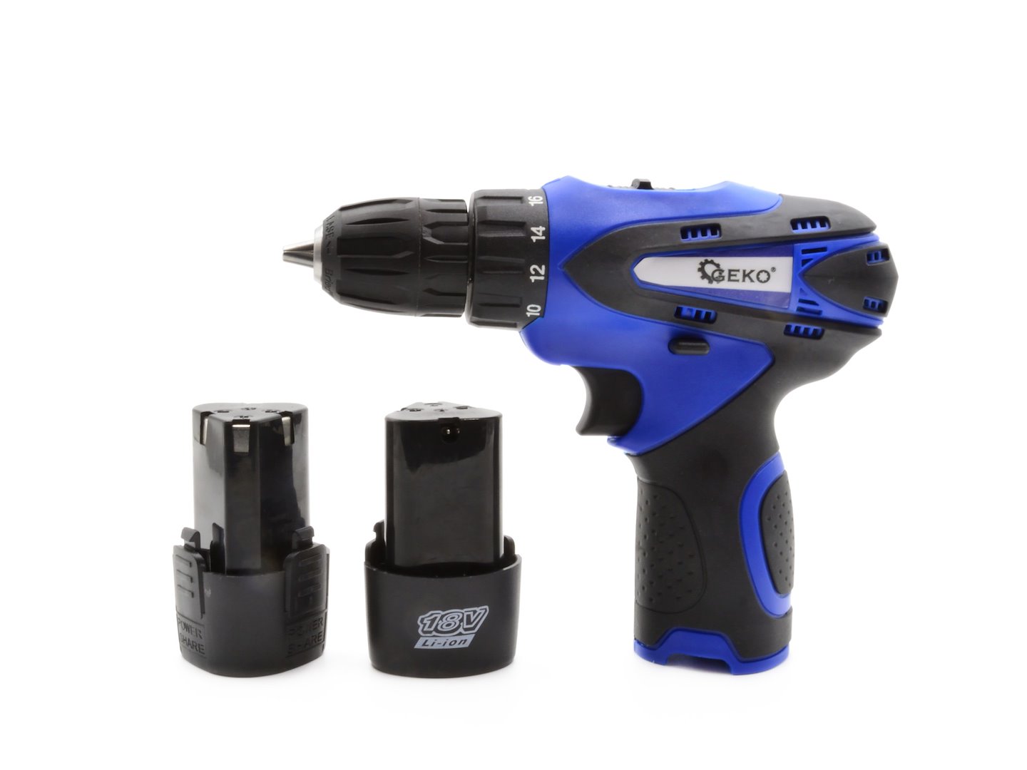 18V Li-ion 2Xaku drill/skrutrekker - Bilde 4