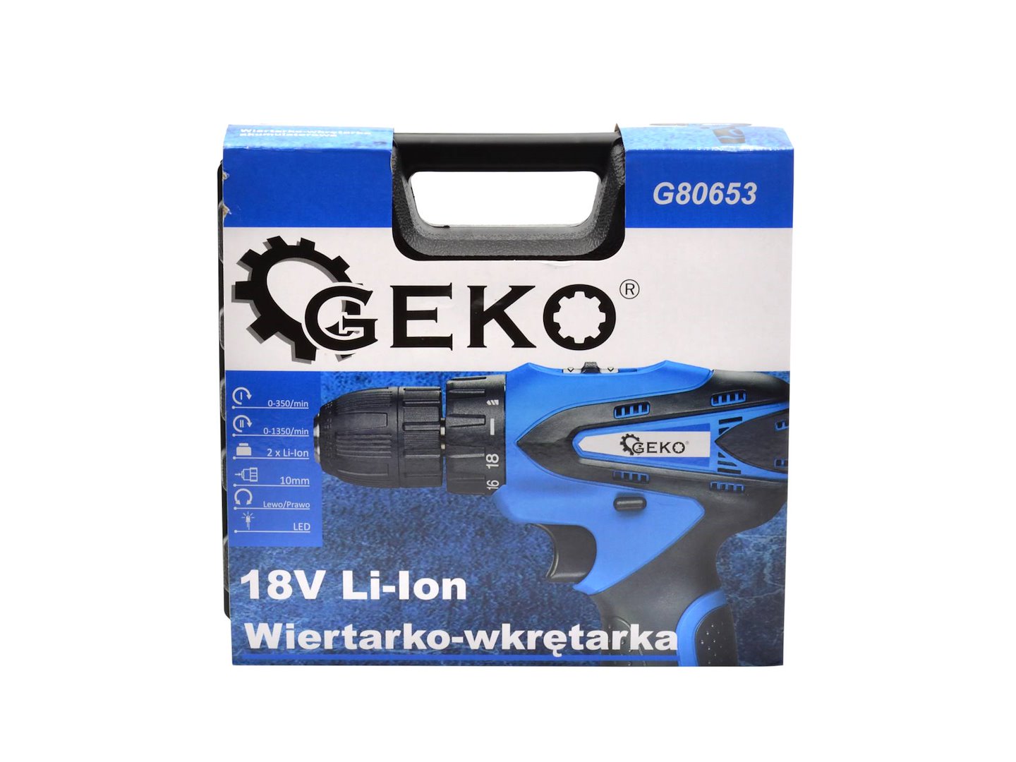 18V Li-ion 2Xaku drill/skrutrekker - Bilde 9