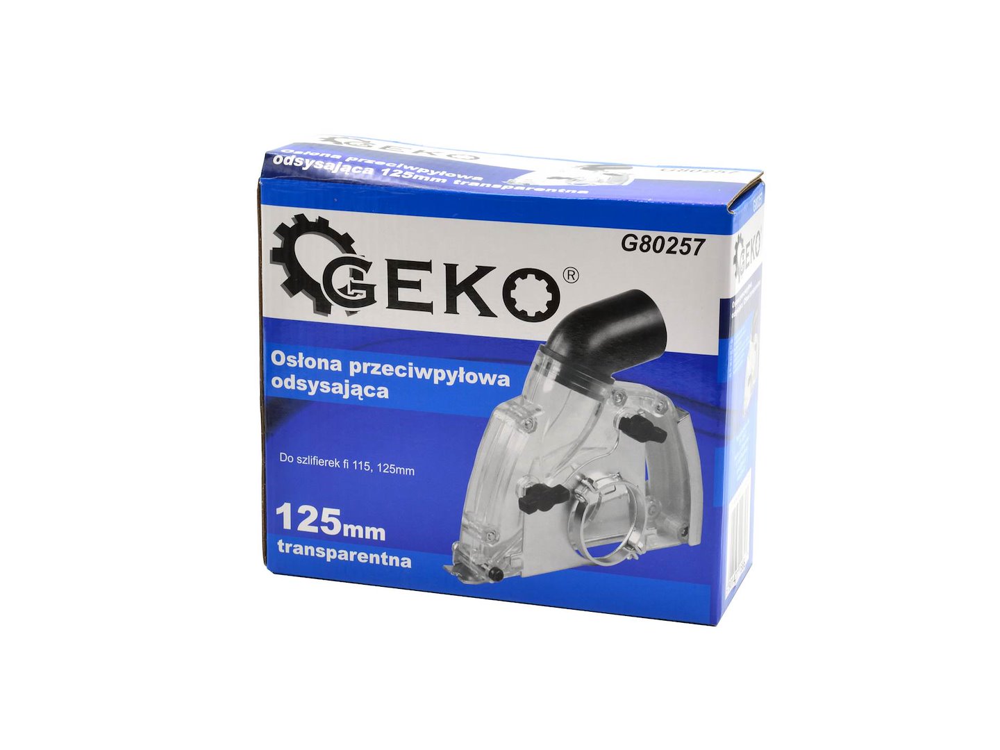 125 mm gjennomsiktig støvavsugsdeksel - Bilde 2