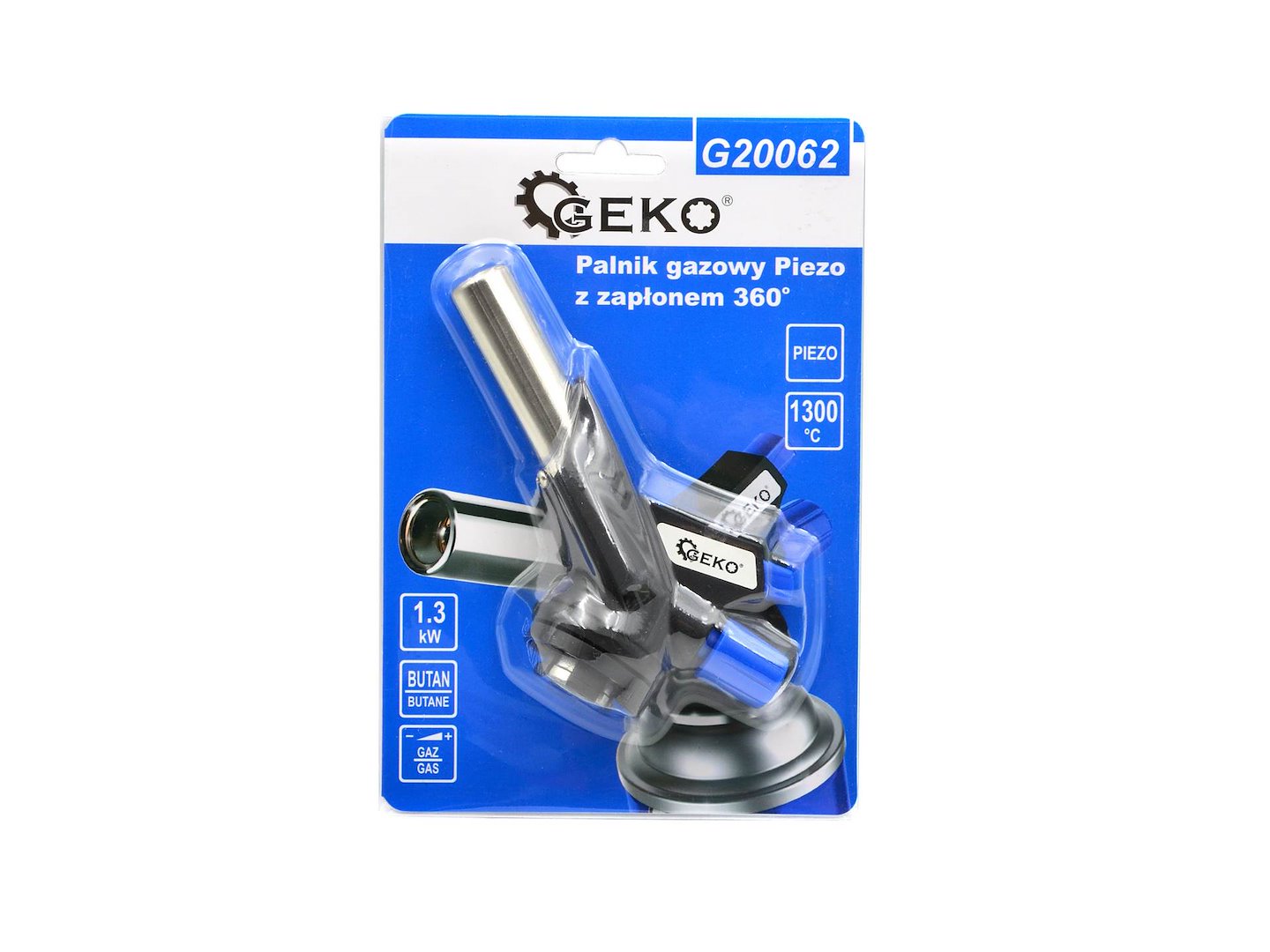 Piezo-Gassbrenner Med 360-Graders Tenning