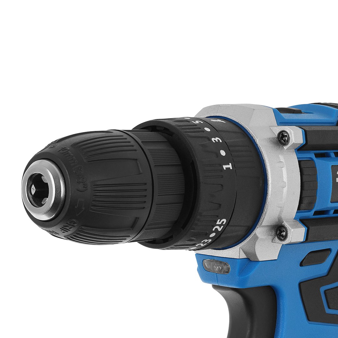 21V slagdrill med 2x 2Ah batteri - Bilde 27