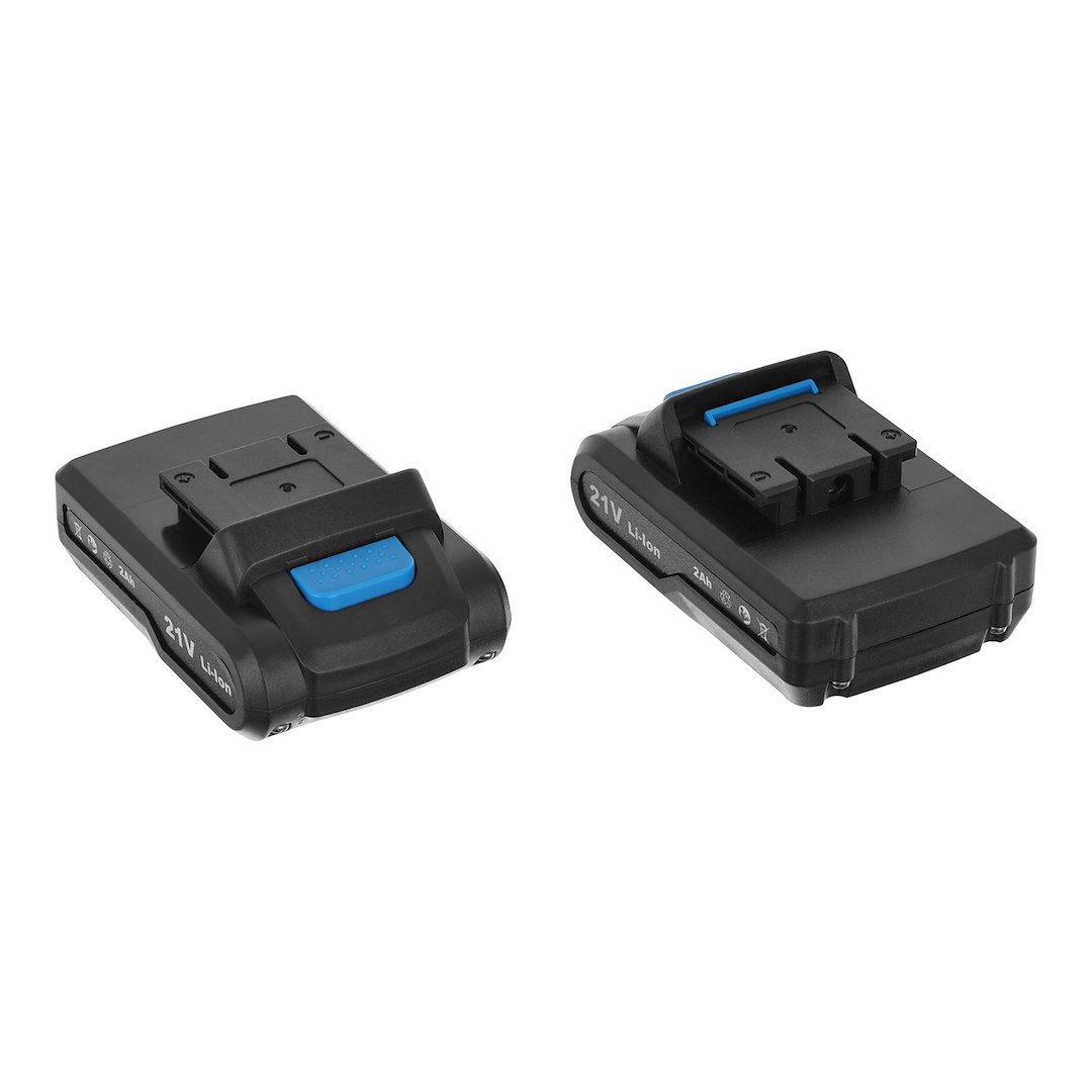 21V slagdrill med 2x 2Ah batteri - Bilde 9