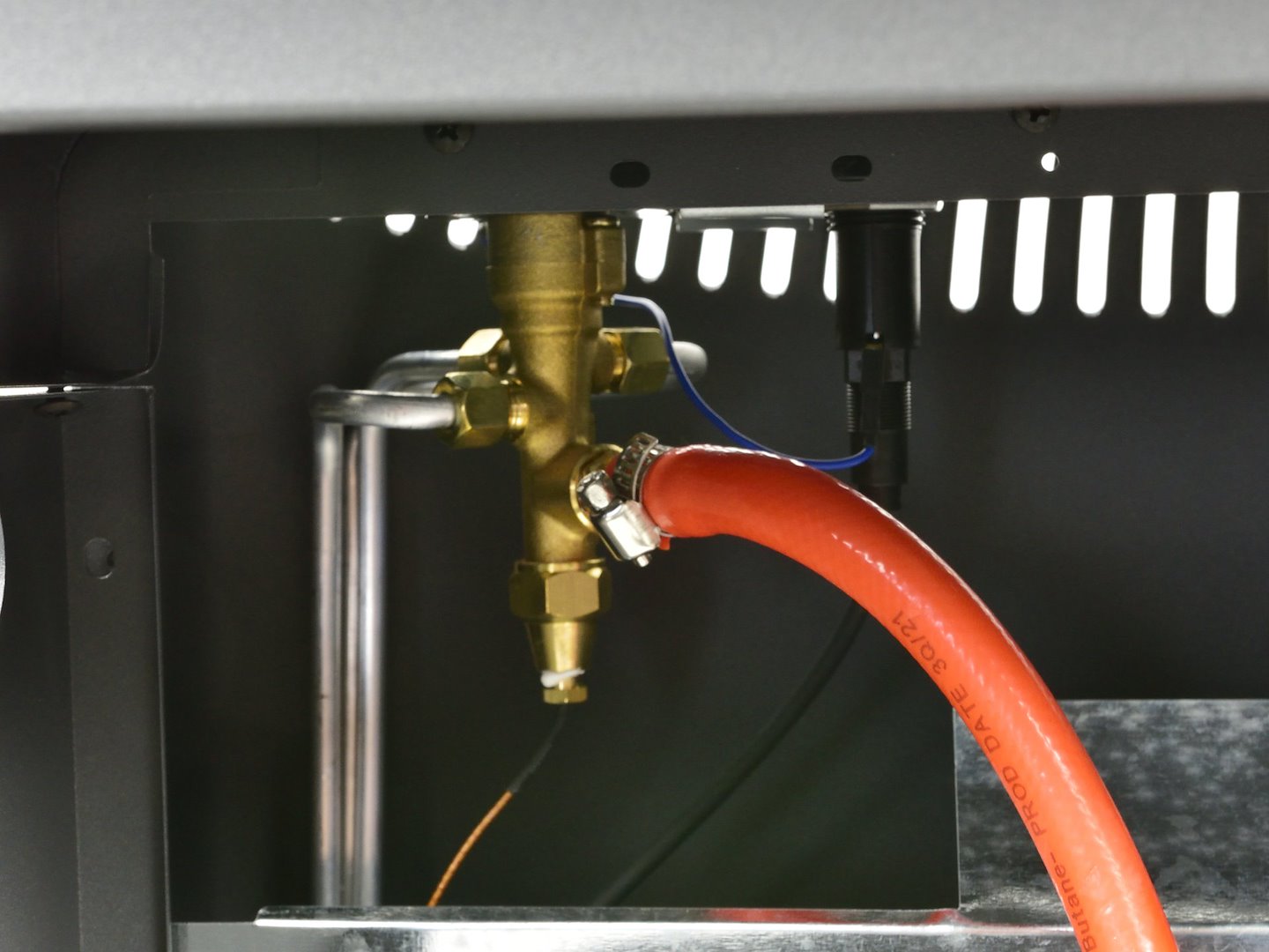 Gasskomfyr Komplett Med Reduksjonsventil Og Slange - Bilde 2