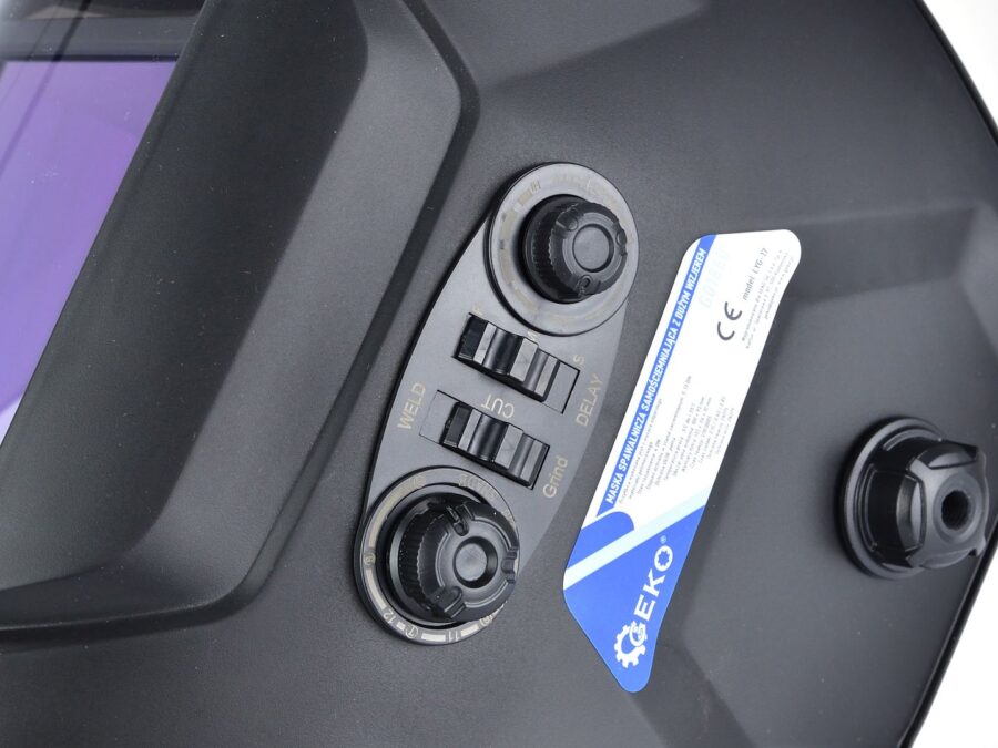 Automatisk Mørknende Sveisemaske Med Stort Visir – bilde 6 av 9