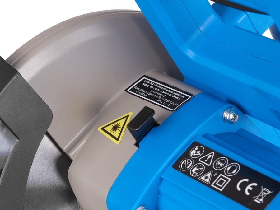 Gjærsag med mating 1700W 210mm – bilde 3 av 31