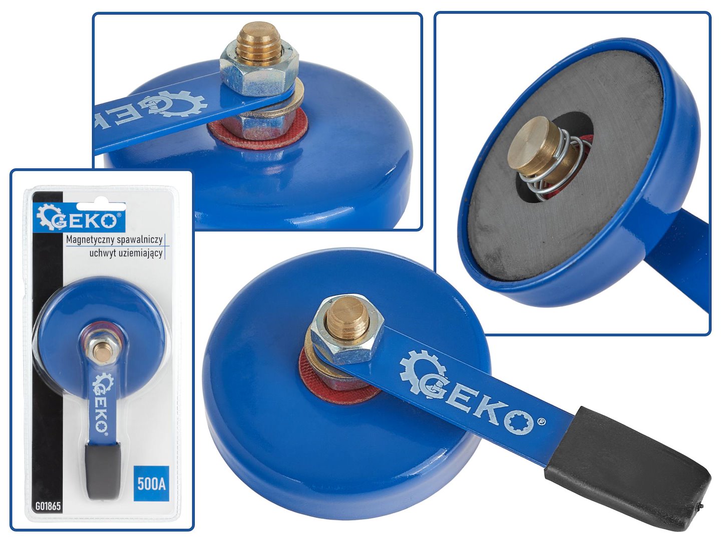 Magnetisk Sveisejordklemme 500A