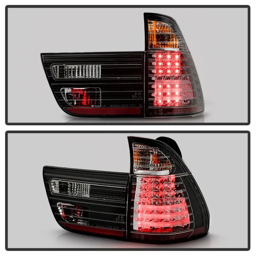 Baklykter BMW X5 E53 09.99-10.03 LED Svart – bilde 3 av 4