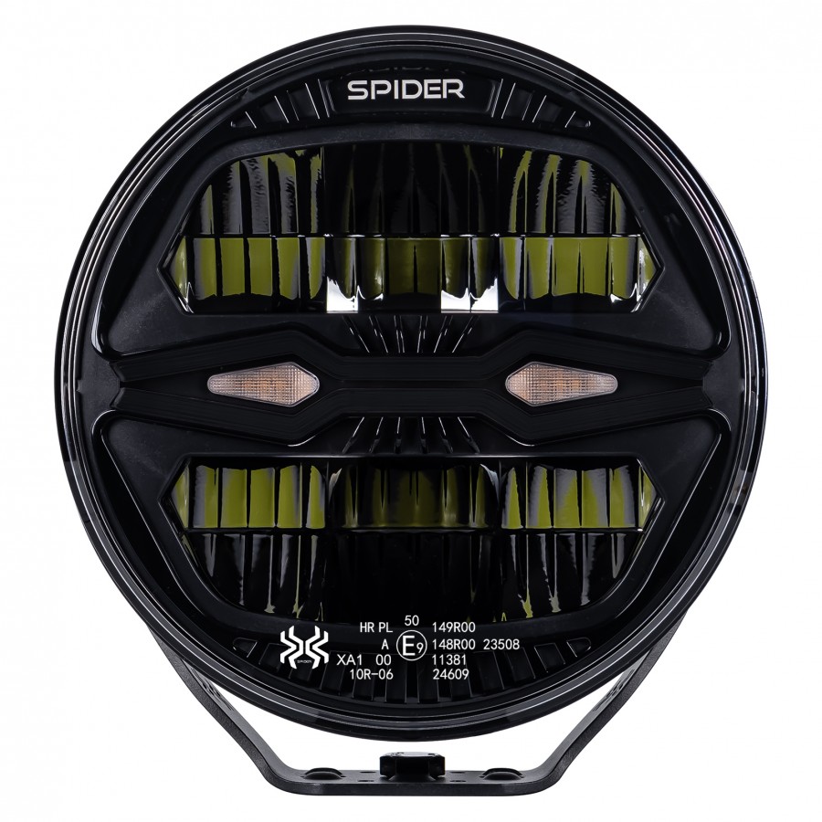 Led Ekstralys Rund 12/24V Med Posisjonslys Og Oransje Varsellys X-Spider Ninja L3442 - Bilde 10