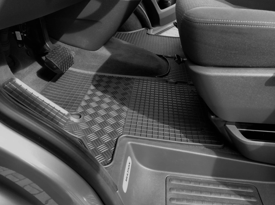 Gummimatter Og Bagasjeromsmatte Vw T6 Multivan 15-19 8-Seter Long - Bilde 3