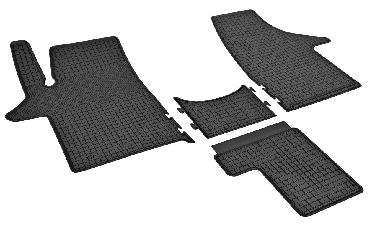 Gummimatter Og Bagasjeromsmatte Vw T6 Multivan 15-19 8-Seter Long - Bilde 7