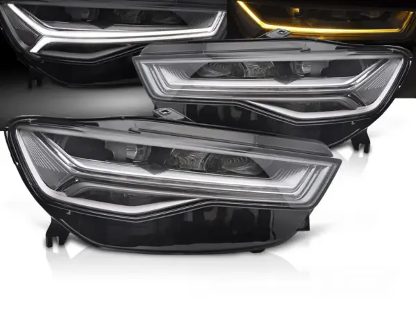 Frontlykter Audi A6 C7 14-18 Full Led Drl – bilde 1 av 2