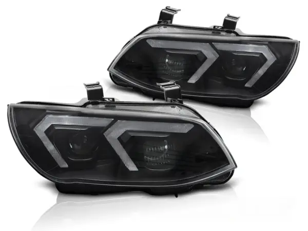 Frontlykter Bmw E92/E93 Lci 10-13 Full Led Sort – bilde 2 av 2