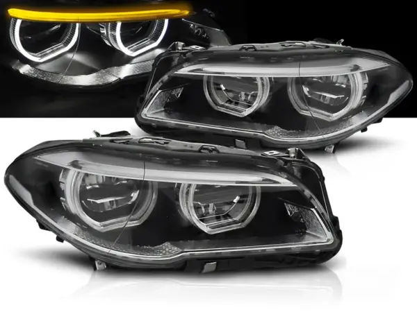 Frontlykter Bmw F10/F11 10-13 Full Led Drl – bilde 1 av 2