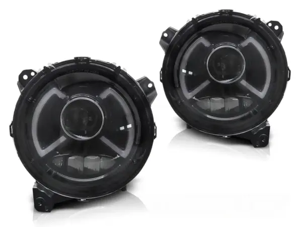 Frontlykter Jeep Wrangler Jl 18-23 Led Drl – bilde 2 av 2