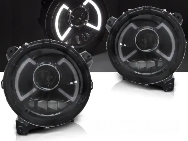 Frontlykter Jeep Wrangler Jl 18-23 Led Drl – bilde 1 av 2