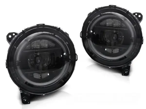 Frontlykter Jeep Wrangler Jl18-23 Led Drl – bilde 2 av 2