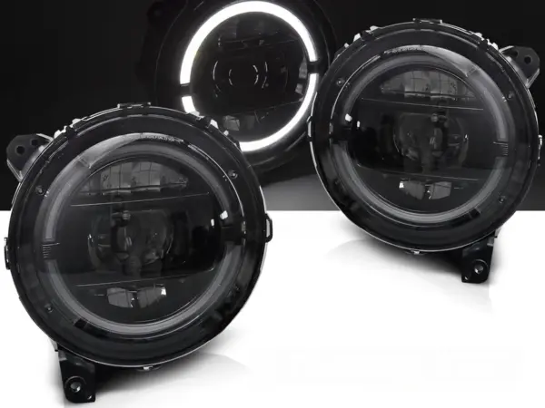 Frontlykter Jeep Wrangler Jl18-23 Led Drl – bilde 1 av 2