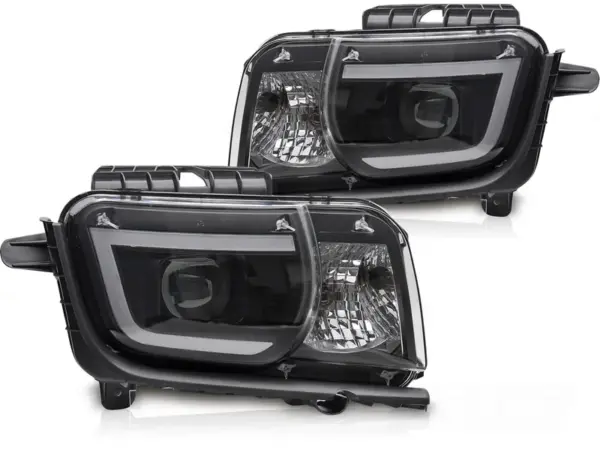 Frontlykter Chevrolet Camaro 09-13 Tube Light Black – bilde 2 av 2