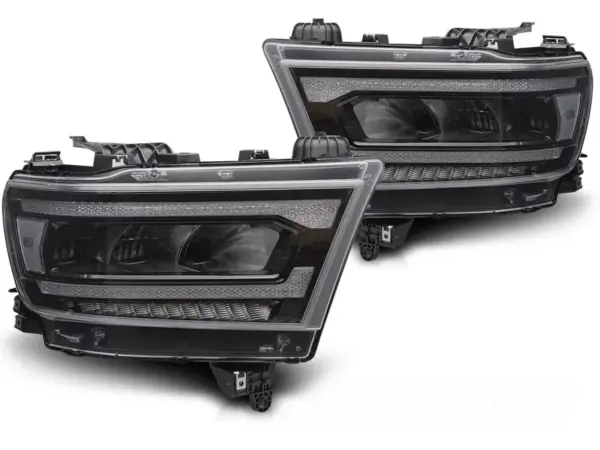 Frontlykter Dodge Ram 19-22 Led Drl Seq – bilde 2 av 2